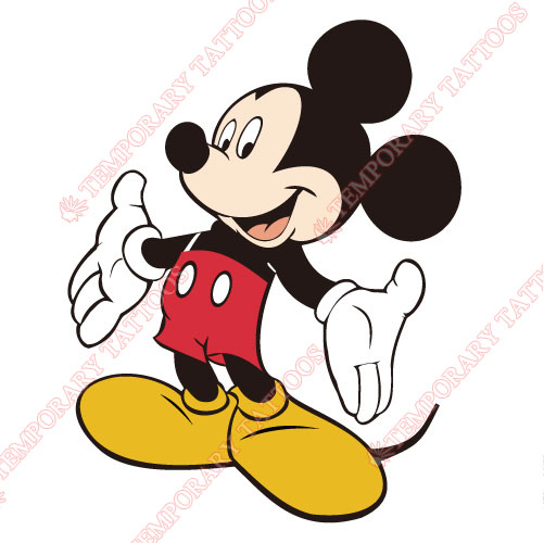 Mickey Mouse Customize Temporary Tattoos Stickers NO.802
